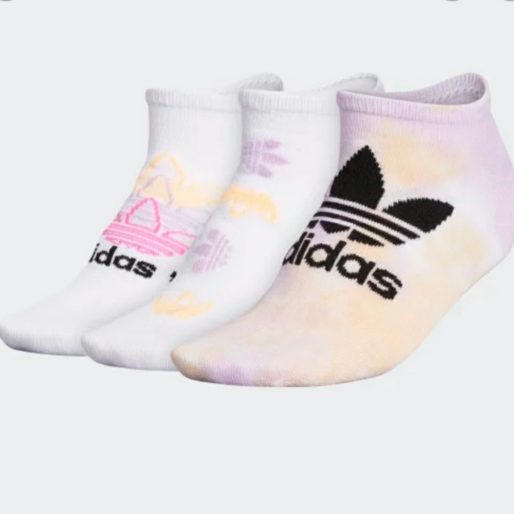 Adidas Colorwash Tie Dye No Show Socks
